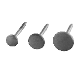 Безрезьбовой титановый матовый топ (silver)