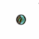 Безрезьбовой топ Natural Stone Cabochon NP Natural Paua Shell