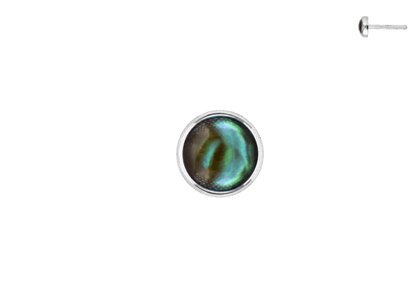 Безрезьбовой топ Natural Stone Cabochon NP Natural Paua Shell