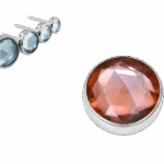 Безрезьбовой топ Dusty Morganite Rose Cut